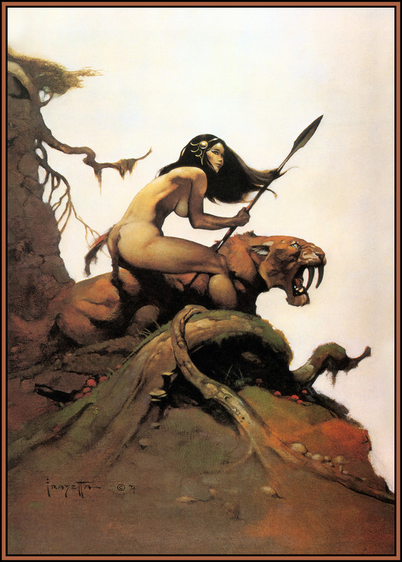 Frazetta_Frank-Legacy36-Savage_Pellucidar1973-D50