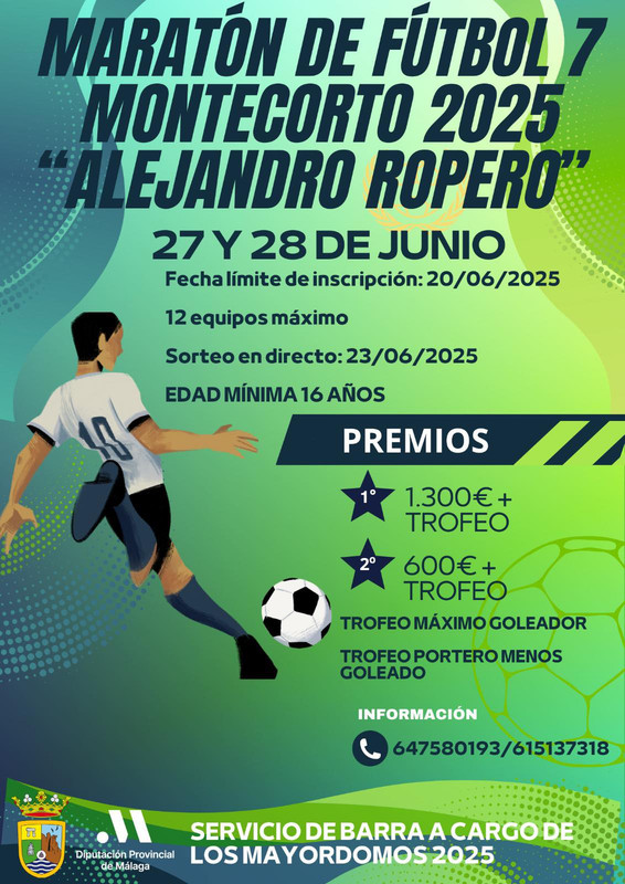 Maratón de Fútbol 7 en Montecorto