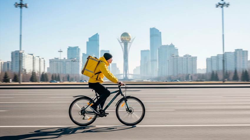 Курьер в Астане