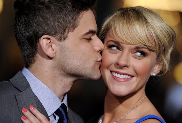 Jeremy Jordan with cool, beautiful, cute, Wife Ashley Spencer 