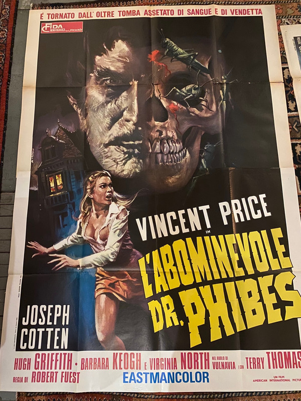 Abominable Dr Phibes Italian 4F
