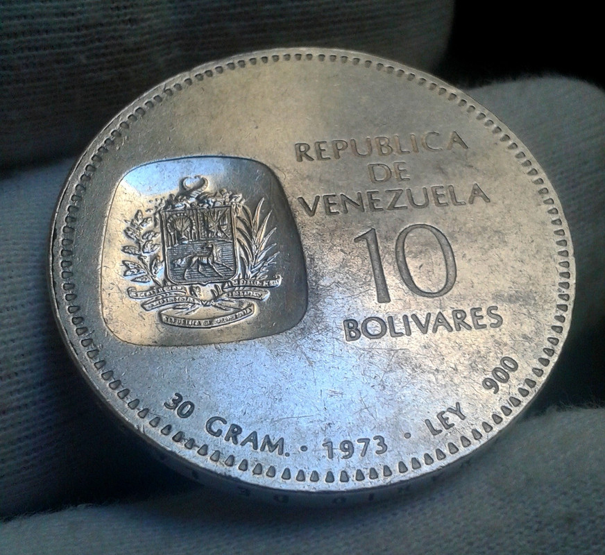 10 Bolívares de 1973. República de Venezuela. Polish-20210303-072952823-2