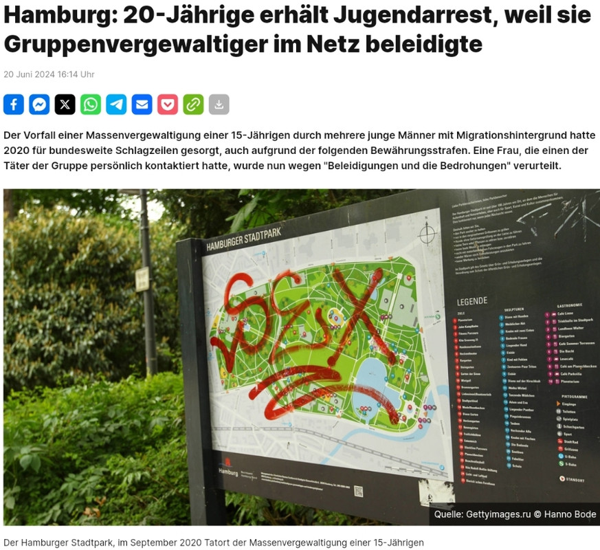 täterschutz wohin man schaut