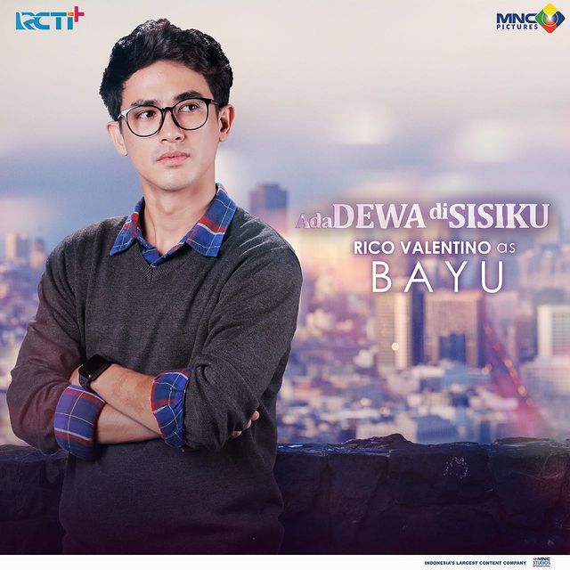 Rico Valentino saat berperan dalam sebuah serial.
