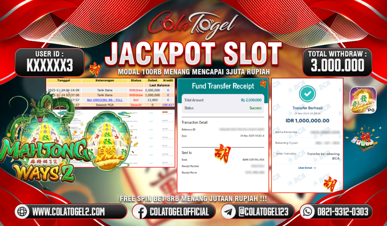 JACKPOT SLOT GACOR!!