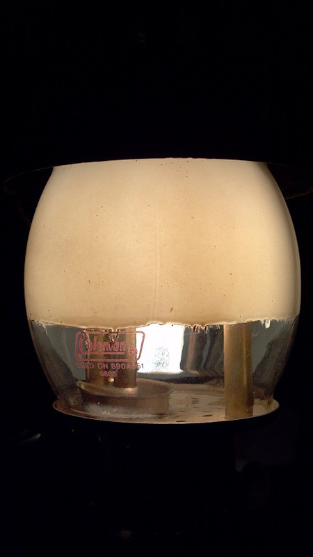 Frosted Three Quarter Globe Finished