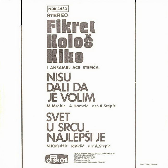 Fikret Kolos Kiko 1975 z