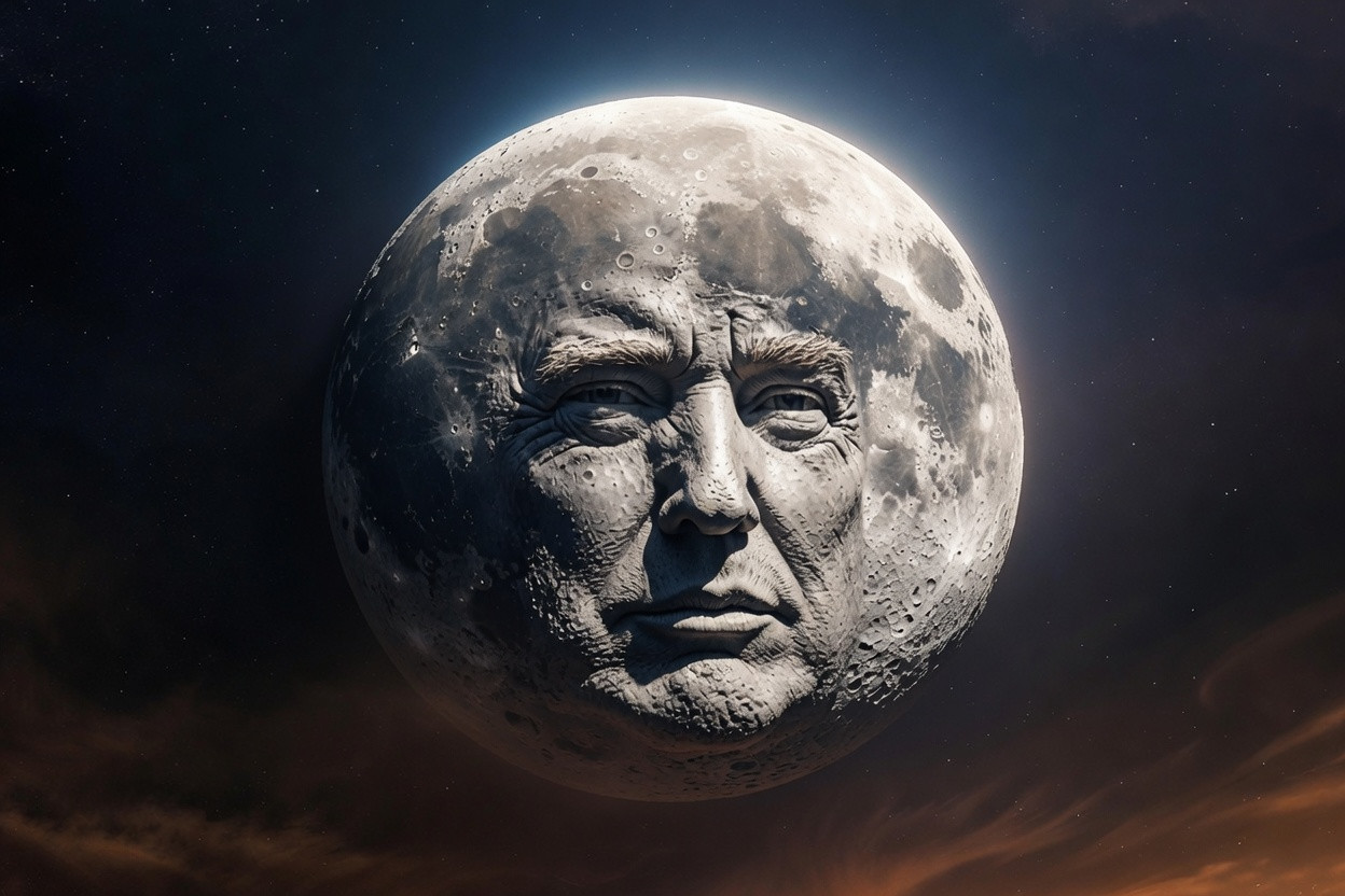 Trump-on-the-moon
