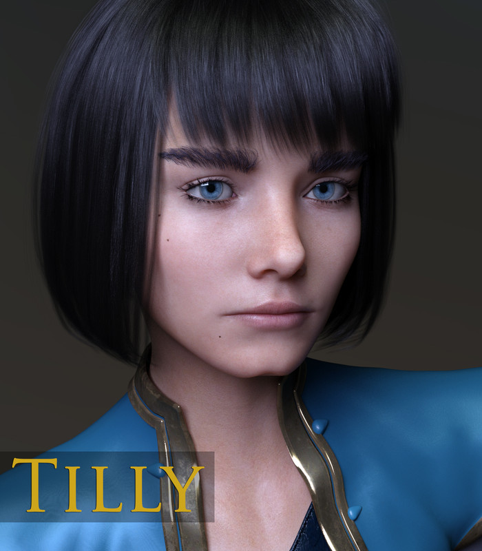 Kadaj15 Tilly For Genesis 8 Female