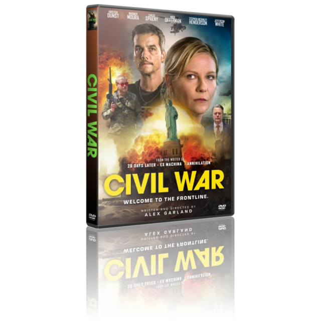 Portada - Civil War [DVD9 Full][Pal][Cast/Ing][Sub:Cast][Acción][2024]