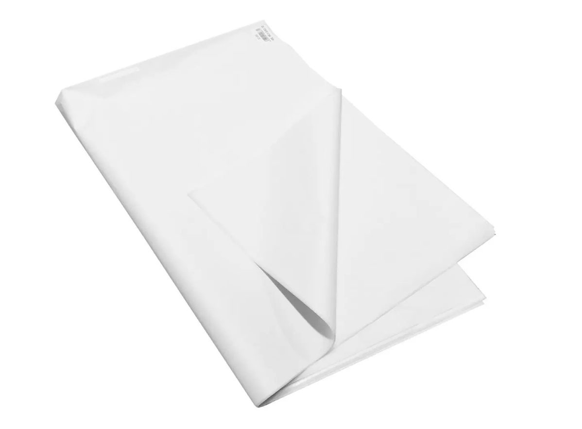 Pliego De Papel Seda blanco x 10 unidades