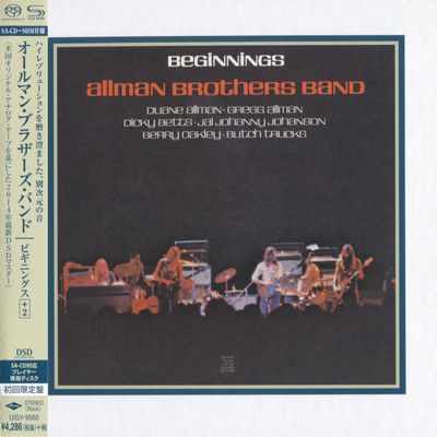 The Allman Brothers Band - Beginnings (1973) [2014, Japan, Remasterd, Hi-Res SACD Rip]