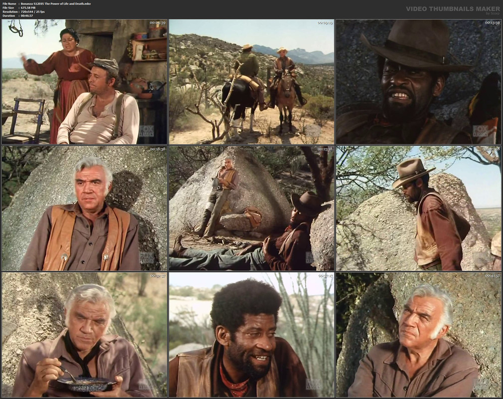 Bonanza S12E05 The Power of Life and Death.mkv