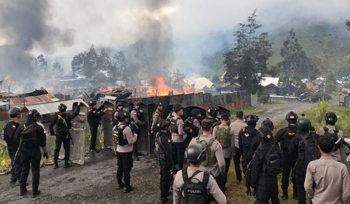 Kronologi Bentrok di Puncak Jaya: Polisi Gencar Data Korban dan Periksa Saksi