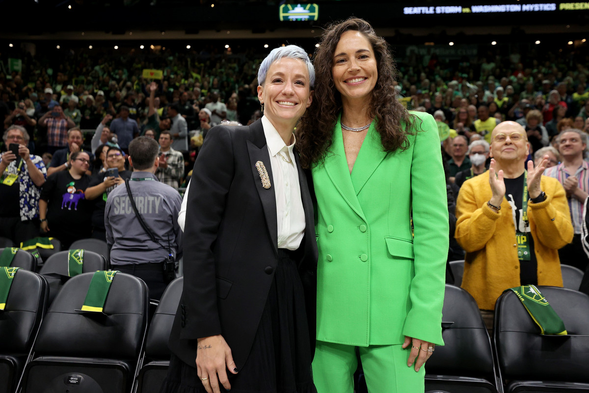 Megan and Sue Bird