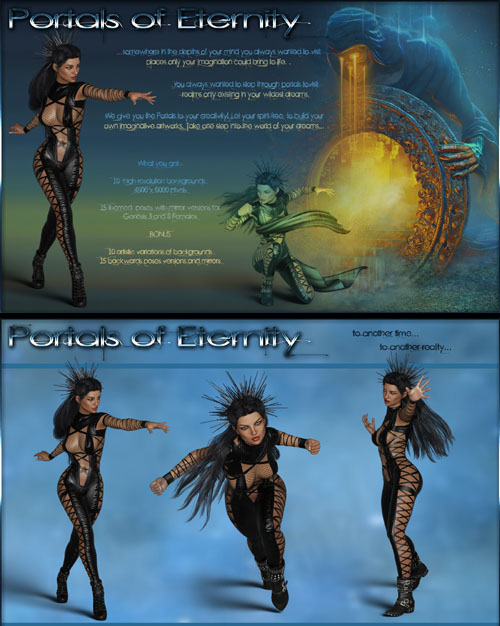 Portals of Eternity-Poses and Backgrounds for G3F and G8F Portals of Eternity-Poses and Backgrounds for G3F and G8F