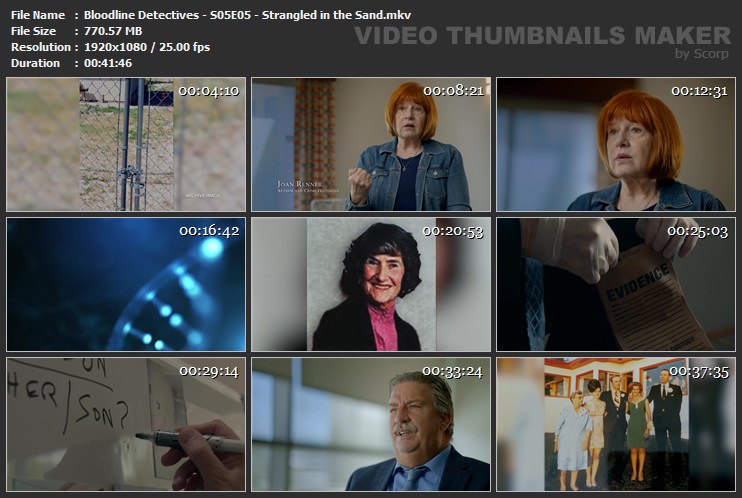 Bloodline Detectives - S05E05 - Strangled in the Sand.mkv