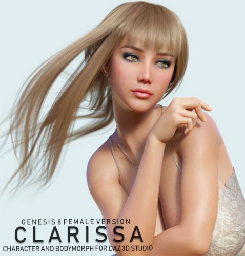 Clarissa for G8F for Daz Studio.