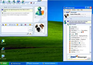msn messenger anos 2000