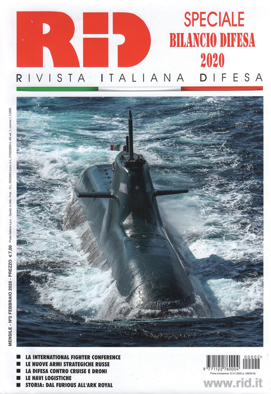 Rivista Italiana Difesa - Febbraio 2020