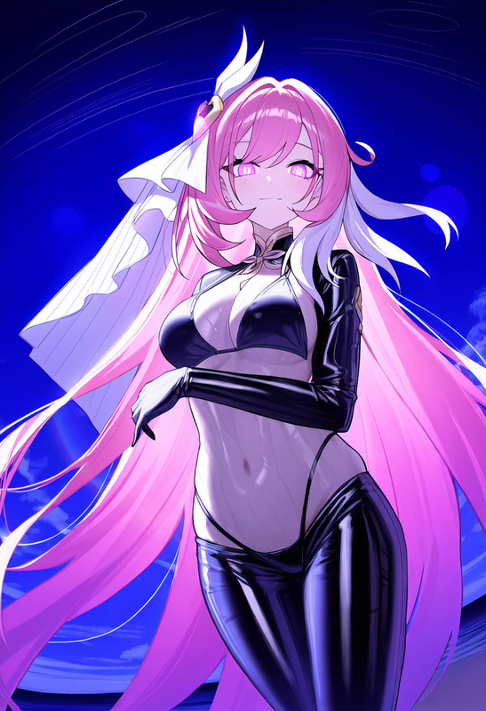 1girl, elysia (herrscher of human_ego) (honkai impact),  reoen, {reverse bunnysu s-3863627674