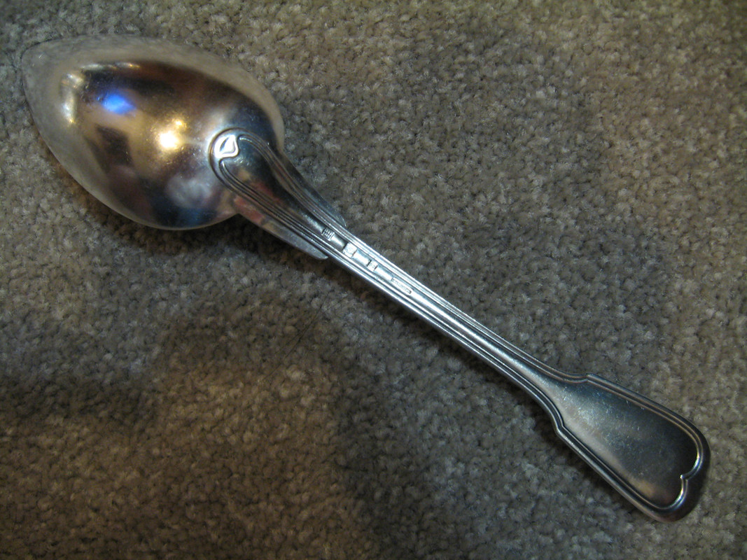 Christofle Chinon Serving Spoon - www.925-1000.com