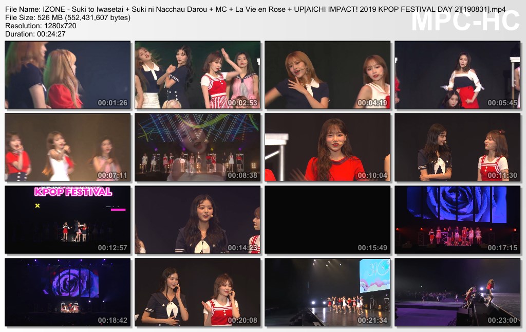 IZONE - Suki to Iwasetai   Suki ni Nacchau Darou   MC   La Vie e