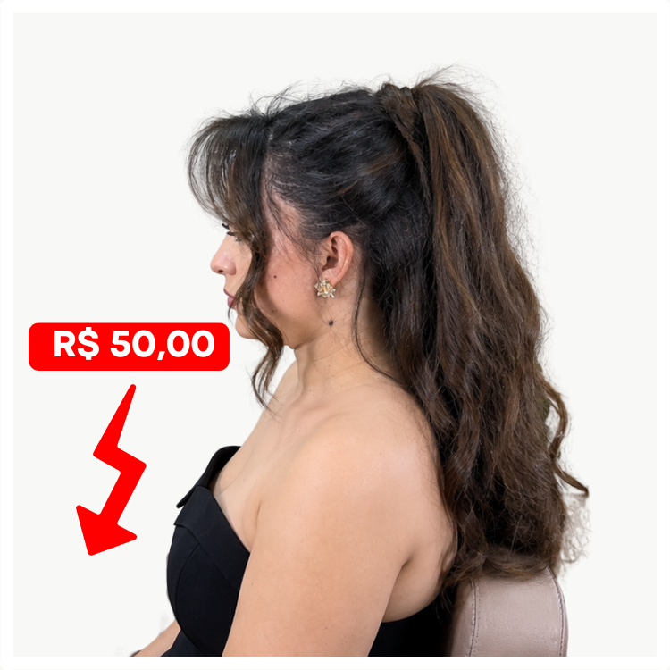 Bom x ruim - penteado 1