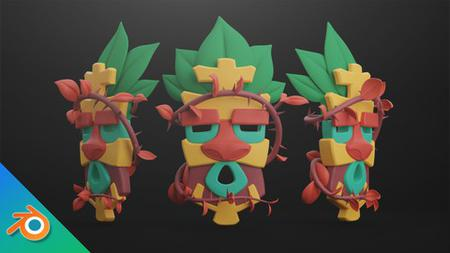 [3xBUNDLE] Best Blender 3D modeling practice for beginners
