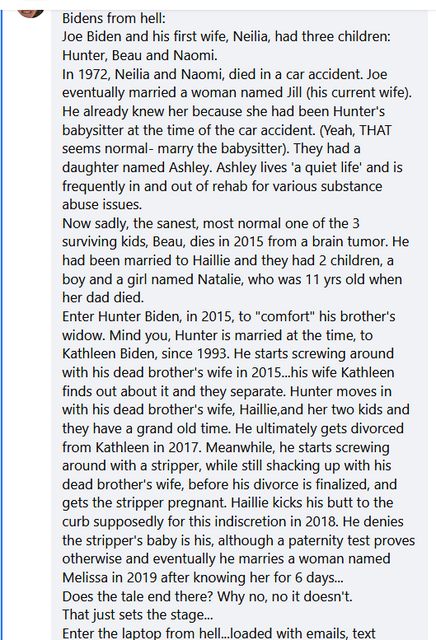 Laptop của Hunter Biden chứa ảnh các cô gái vị thành niên A