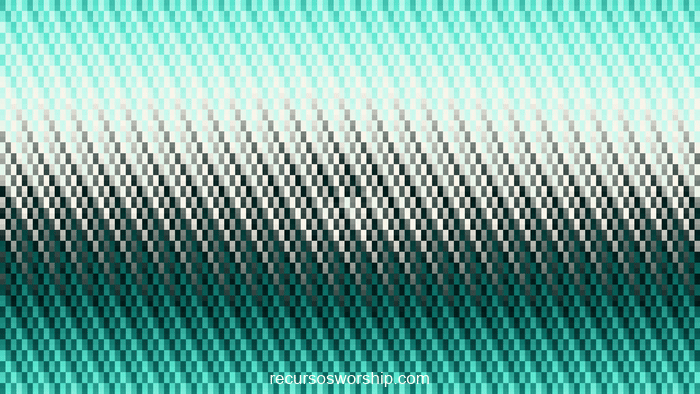 loop vj píxeles turquesa bandas horizontales