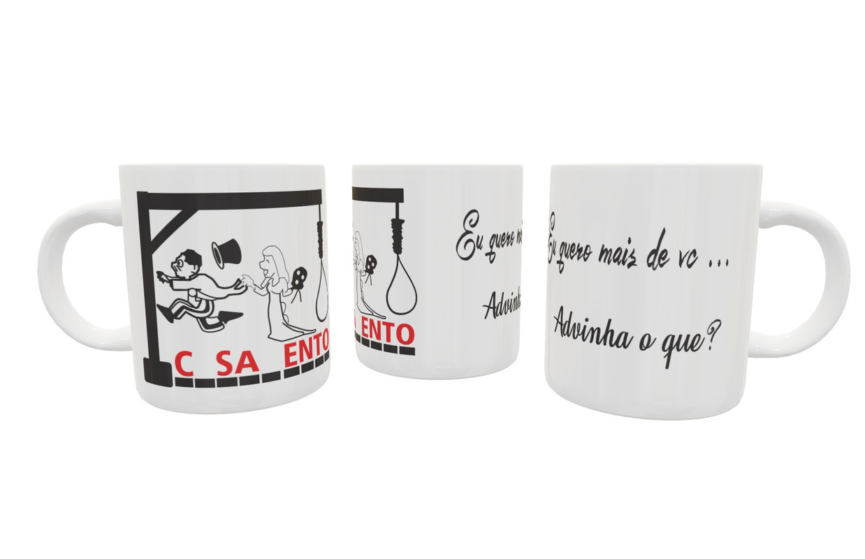 Caneca Personalizada Casamento Modelo 20