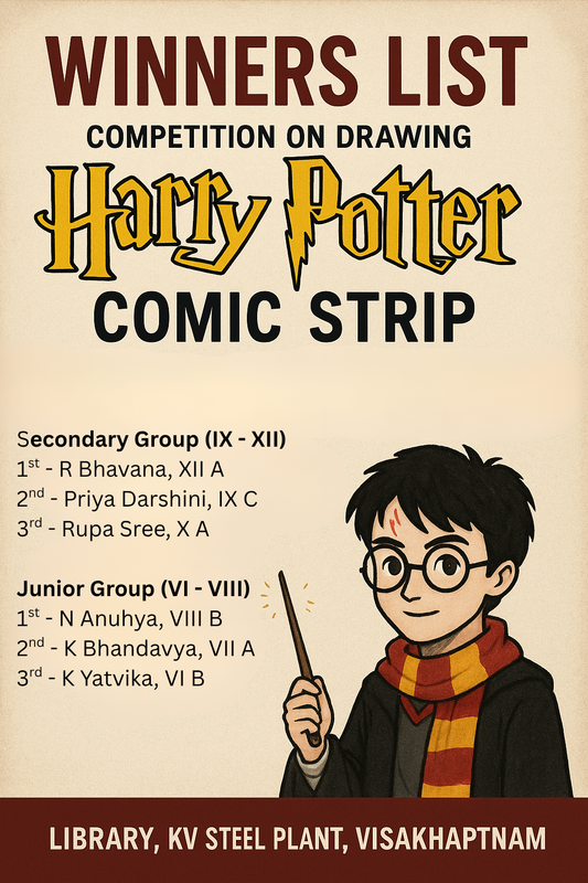 Harry Potter Comic Strip Winner