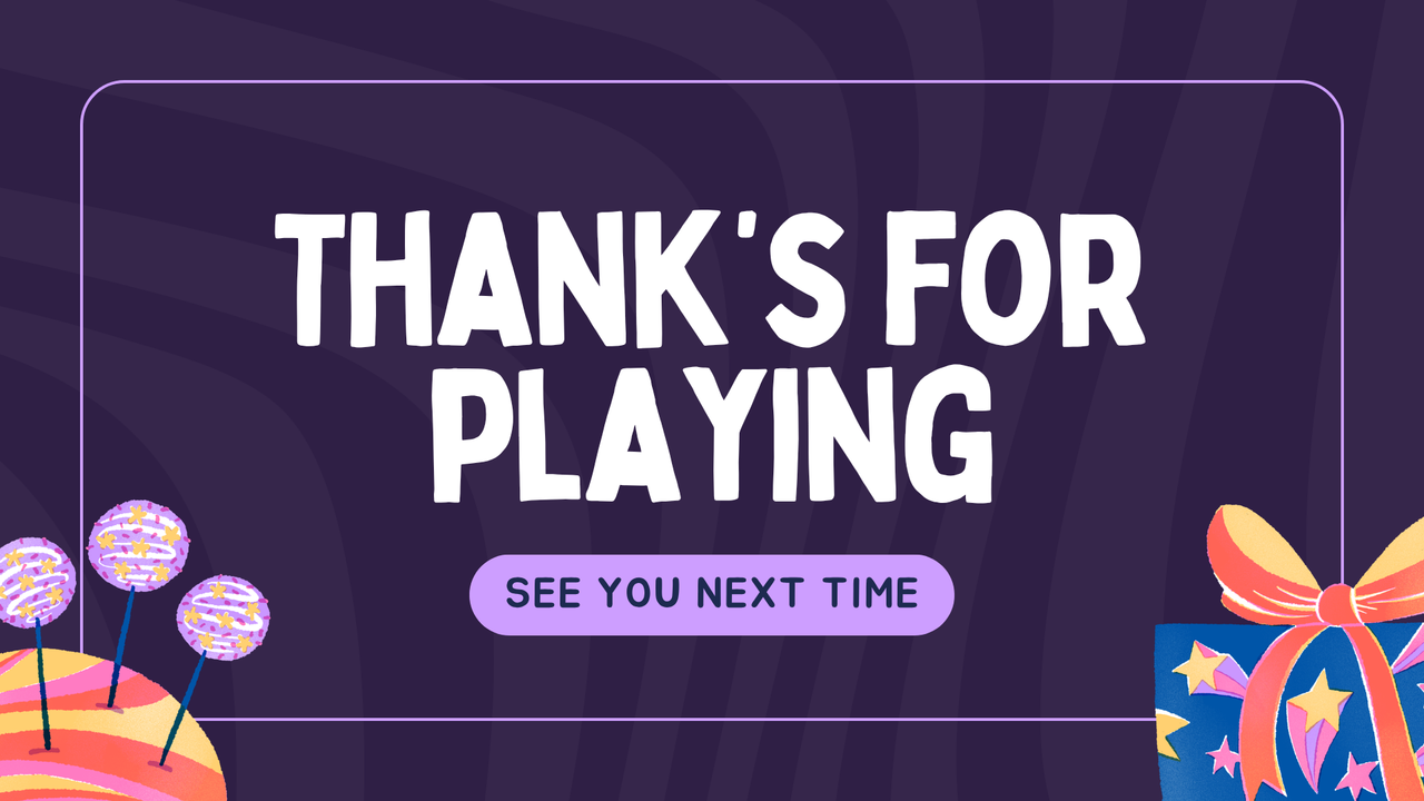 Purple Colorful Playful Animated Memory Game Presentation