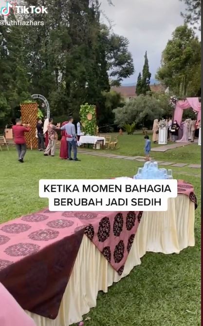 Momen pesta pernikahan, pengantin kena tipu jasa catering