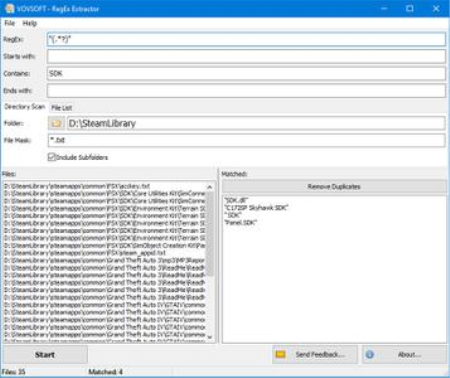 VovSoft RegEx Extractor 1.2 + Portable