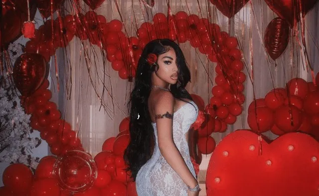 Yailin aparece vestida de blanco y desata rumores de boda tóxica con Tekashi