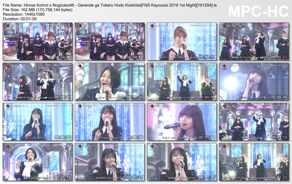 Hirose Kohmi x Nogizaka46 - Gerende ga Tokeru Hodo Koishitai[FNS