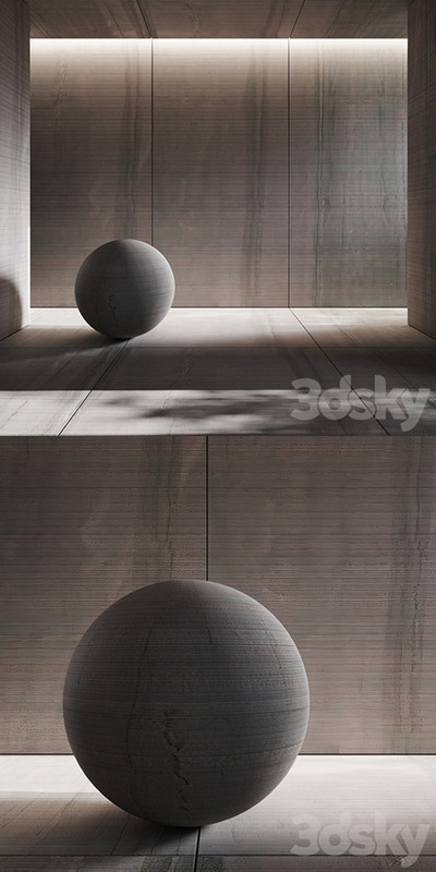 Porcelain tile Dark Gray Backface