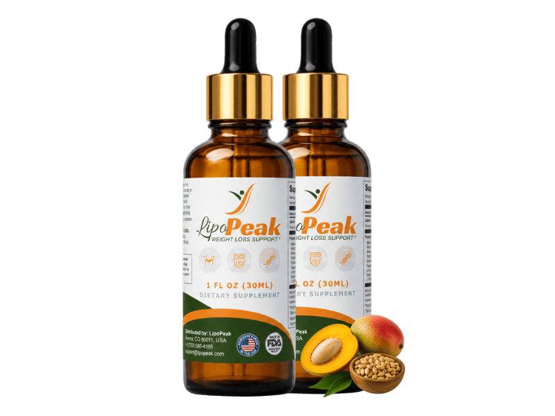 LipoPeak supplement bottle