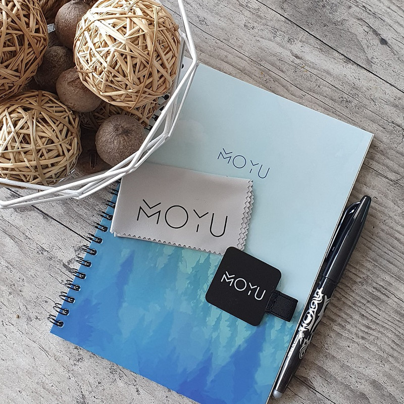 Beginnen met een schone lei: Uitwisbaar notitieboekje van MOYU