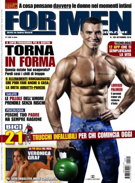 For Men Magazine - Settembre 2019