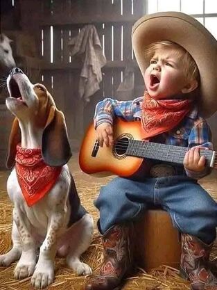 YES-Boy-and-dog-singing-resized