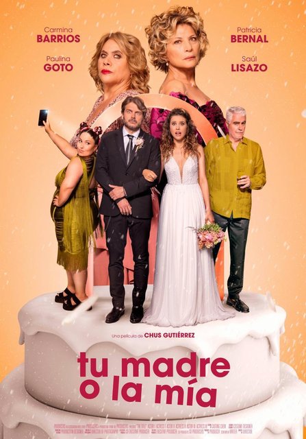 PÓSTER PARA MÉXICO DE LA COMEDIA “TU MADRE O LA MÍA” CON CARMINA BARRIOS Y SALVA REINA