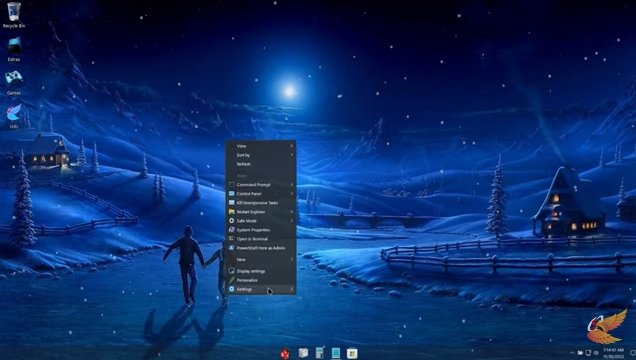 Windows 11 22H2 Pro Build 22621 900 Phoenix Liteos 11 Pro Christmas Spirit Edition