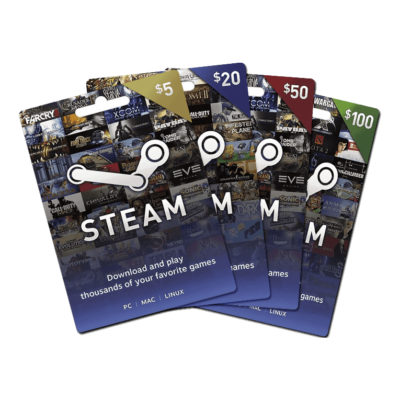 Steam Wallet Card