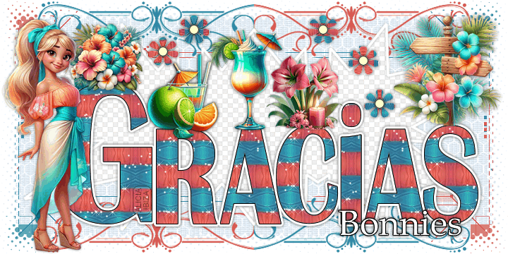 Gracias Tropical Drink bonnies