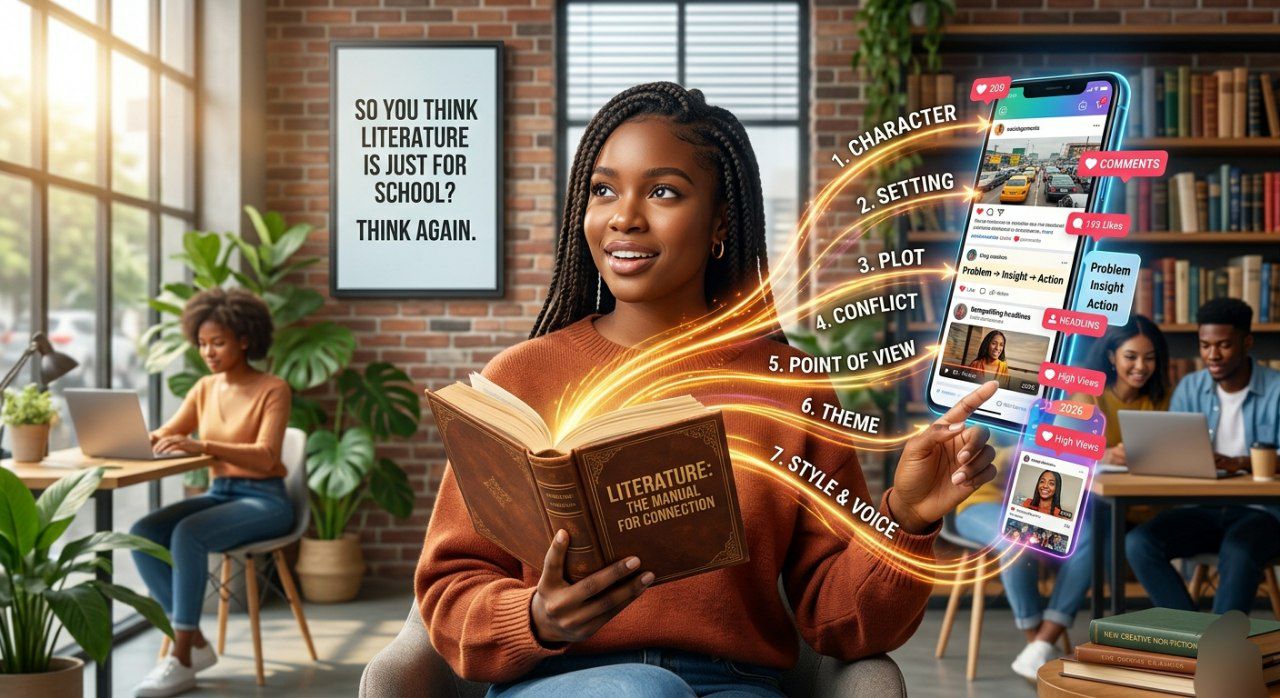 So You Think Literature Is Just for School? Think Again.