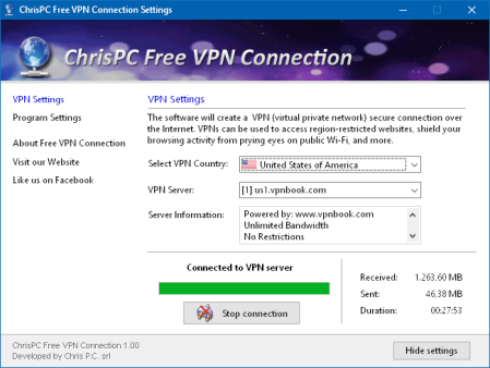 ChrisPC Free VPN Connection 2.19.30