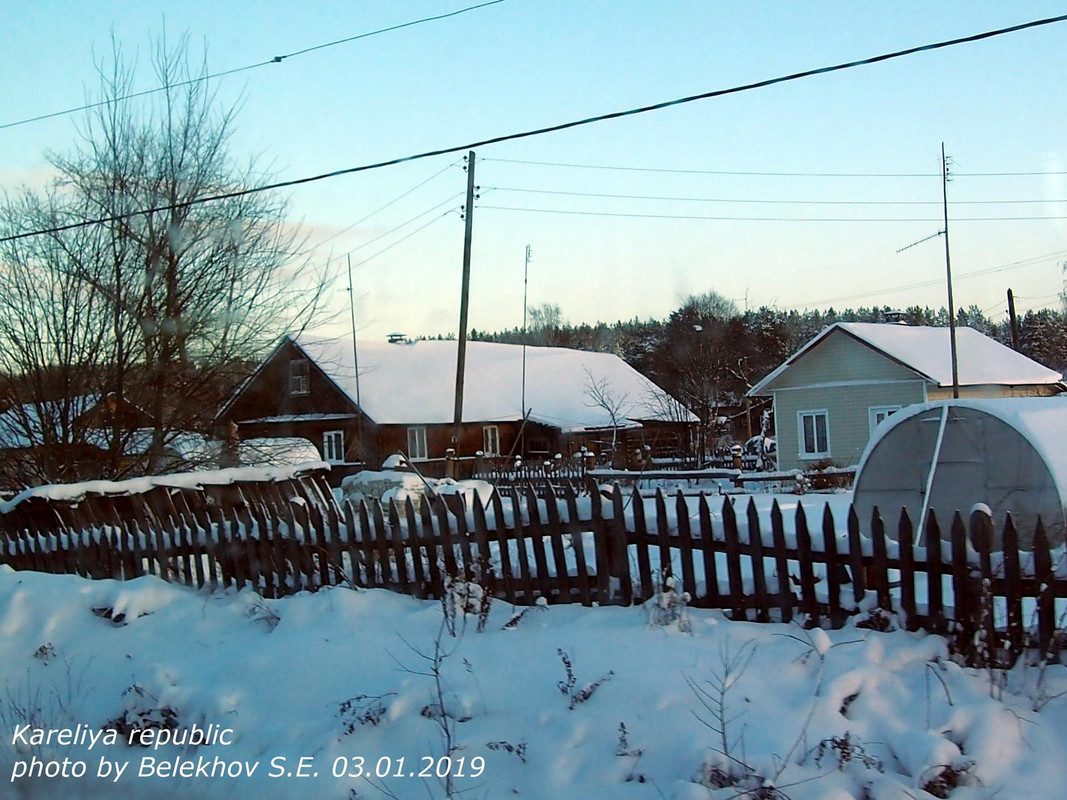 железная дорога, Карелия